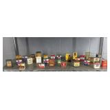 Vintage Spice Tins And More