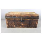 Vintage Wood Trunk