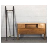 Mid Century Modern Queen Headboard And Frame