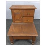Vintage Low Table With Storage