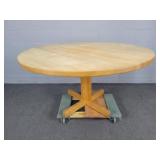 Heavy Solid Wood Dining Table