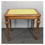 Berkey & Gay Caned Bottom Bench