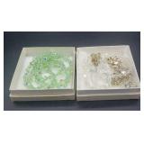 Aurora Borealis & Rhinestone Jewelry. (2)