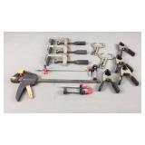 Lot Of Assorted Clamps