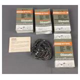4x The Bid Stihl 18" Saw Chains .063