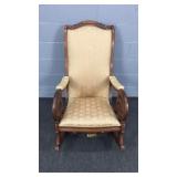 Vintage Gooseneck Rocker