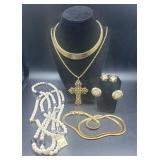 Necklaces And Earrings (3) Signed