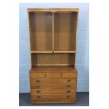Ethan Allen Chest W/ Hutch Top
