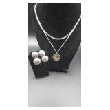 Sterling Silver .925 Jewelry  40.4g Total Weight