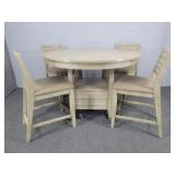 Counter Height Table And 4 Chairs
