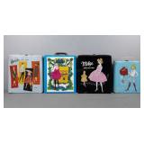 4x The Bid Vintage Barbie Midge Doll Cases