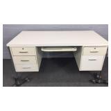 Heavy Metal Frame Desk