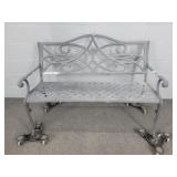 Cast Aluminum Garden Bench