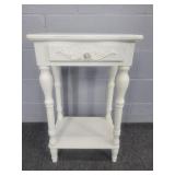 Shabby Chic White Night Stand