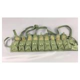 90+ Rounds 7.62x39mm Ammo In Canvas Ammo Belt