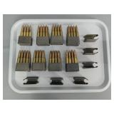 Lot Of 64 Rounds 30-06 Springfield M1 Cartridges