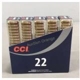 5x The Bid 100 Round Box .22 Cal L.r. Cci Ammo