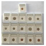 Lot Of 16 Slabbed Coins. Many Proofs