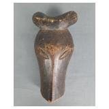 Old Wooden African Carved Ceremonial Mask