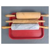 3 Pc Assorted Rolling Pins 3 Pc Assorted Rolling Pins