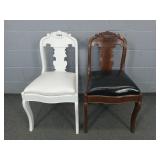 2x The Bid Vintage Side Chairs