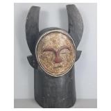 Vintage Tsogo Gabon African Carved Wood Mask Vintage Tsogo Gabon African Carved Wood Mask
