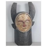 Vintage Tsogo Gabon African Carved Wood Mask