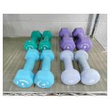 Large Lot Assorted Neoprene Dumbbells Large Lot Assorted Neoprene Dumbbells