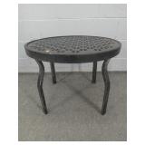 Solid Metal Patio Table