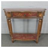 Hall Table W Shelf & Drawer - Manufactured Wood Hall Table W Shelf & Drawer - Manufactured Wood