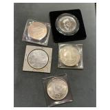 5x The Bid - One Troy Ounce .999 Silver Rounds