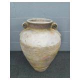 Large Decorative Pottery Urn Or Vase