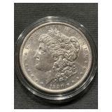 Beautiful High Grade 1890 S Morgan Silver Dollar Beautiful High Grade 1890 S Morgan Silver Dollar