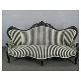 Antique Rococo Revival Triple Back Sofa Antique Rococo Revival Triple Back Sofa