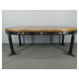 Antique Ebonized Dining Table Antique Ebonized Dining Table