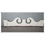 Painted Antique Wood Architectural Decor Painted Antique Wood Architectural Decor