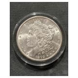 Stunning Bu 1879 S Morgan Silver Dollar