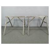 Wooden Folding Sawhorses