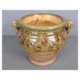 Glazed Pottery Planter