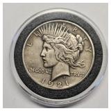 1921 Key Date High Relief Peace Dollar 1921 Key Date High Relief Peace Dollar
