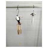 2 Pc Toucan Wind Chimes