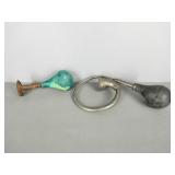 Pair Of Old Squeeze Horns Pair Of Old Squeeze Horns