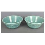 2 Pc Vintage Homer Laughlin Serving Bowls 2 Pc Vintage Homer Laughlin Serving Bowls