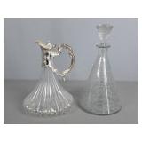 Pair Of Mid Century Decanters Pair Of Mid Century Decanters