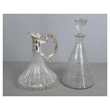 Pair Of Mid Century Decanters