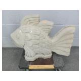 Concrete Fish Fountain Or Yard Art Concrete Fish Fountain Or Yard Art