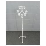 Painted Wrought Iron Candle Stand - Floor Standing Painted Wrought Iron Candle Stand - Floor Standing