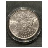 Beautiful Bu 1886 Morgan Silver Dollar Beautiful Bu 1886 Morgan Silver Dollar