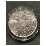 Beautiful Bu 1886 Morgan Silver Dollar