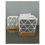 Glasfloss Lot Of Commercial Hvac Filters 2 Sizes